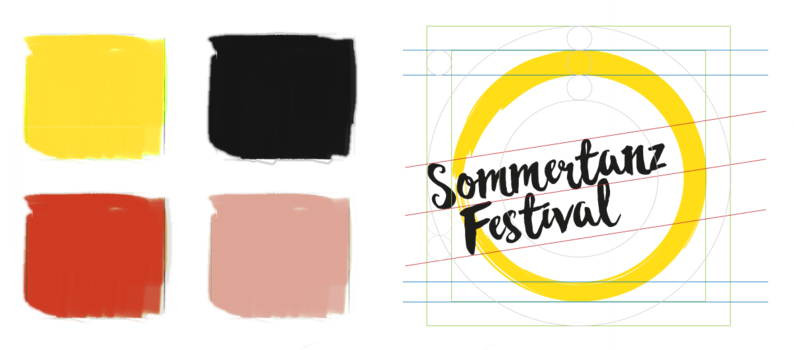 Logo des Sommertanzfestival in Cham, Oberpfalz, Bayern.