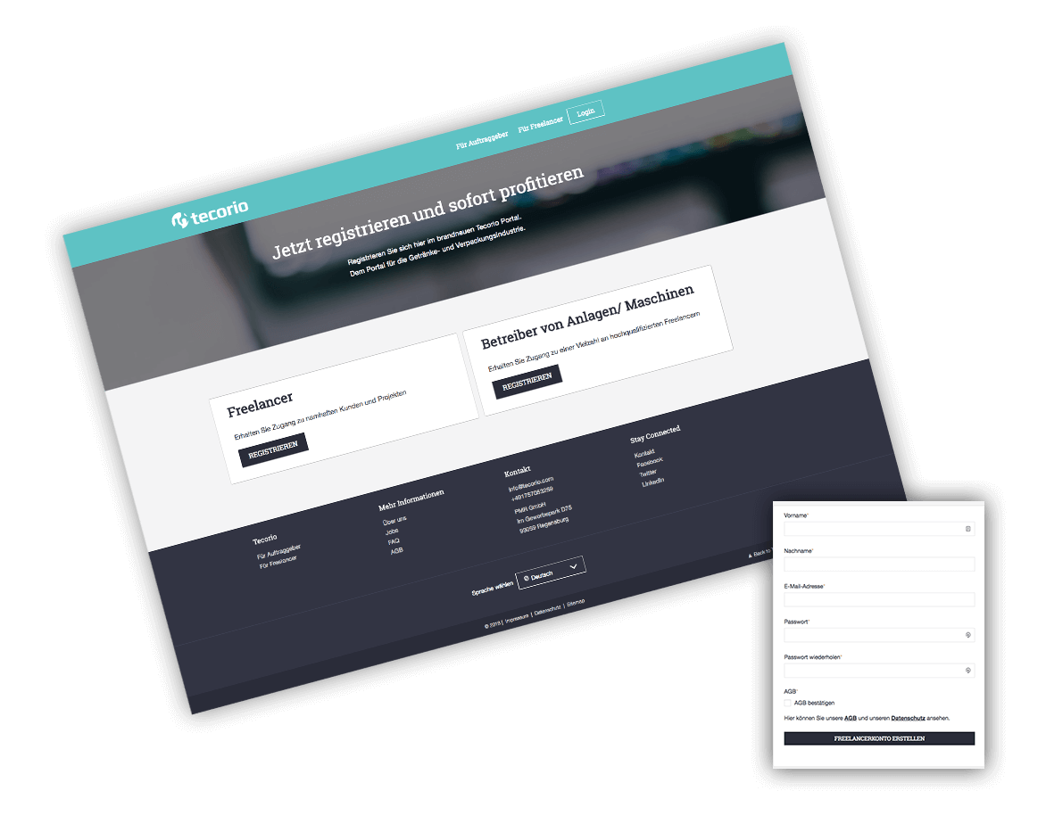 Stimmungsbild von enders-Website